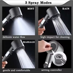 Pommeau de douche sous pression super puissant inverseur de pulvérisation d'usure pour une belle peau bombe de douche de <span class=keywords><strong>bain</strong></span> accessoire de robinet de salle de <span class=keywords><strong>bain</strong></span> - Product Image 2