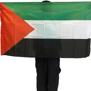 Wholesale Price Screen Printing Custom Flag Polyester World Flags Palestine Big Flag