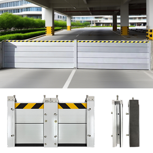 Barrière d'inondation en aluminium amovible porte de garage barrière de portes d'inondation barrière de protection contre les inondations en acier ouragan - Product Image 6