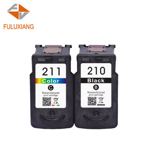 ตลับหมึกพิมพ์รีแมนูแฟคเจอร์ FULUXIANG PG 210 210XL PG-210 PG210 CL 211 211XL CL-211 CL211 สี สำหรับเครื่องพิมพ์ <span class=keywords><strong>Canon</strong></span> MX360 MP <span class=keywords><strong>280</strong></span> - Product Image 1