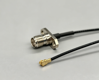CYXS S MA-IPEX1 Connecteur étanche à vis arrière femelle Gen 1RF pour câble d'extension coaxial en fibre G655C à conducteur solide CCA