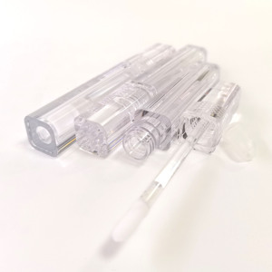Tube carré transparent vide pour brillant à lèvres, flacon en plastique transparent pour huile à lèvres, emballage cosmétique personnalisé avec logo pour gloss à lèvres - Product Image 3