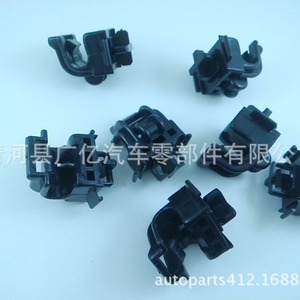 คลิปยึดแกนรองรับฝากระโปรง 90602S84A01 สีขาว PP สำหรับเปลี่ยนซ่อมฝากระโปรงเครื่องยนต์ - Product Image 3
