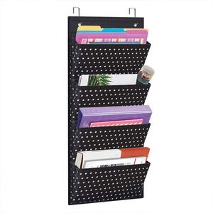 Top Selling Hanging Wall Clear Pocket Over the Door Clothes Rack Hanger Organizer - Product Image 1