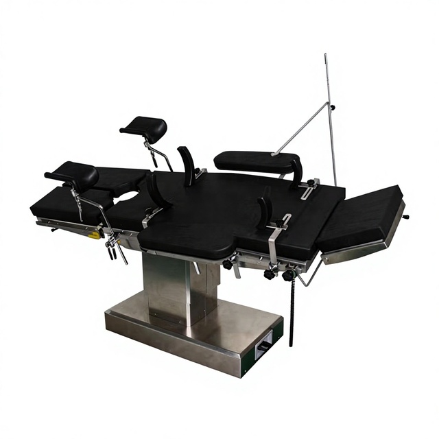 Advanced Electric Surgical Table Multi Function Medical Operation Bed with Remote Control for General Surgery and ICU  Care