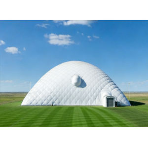 Domo de aire tipo cuenco, Edificios con estructura de aire, Cubierta inflable para campo de fútbol, Carpa domo inflable deportiva, Estadio domo inflable, Domo de aire tipo cuenco - Product Image 3