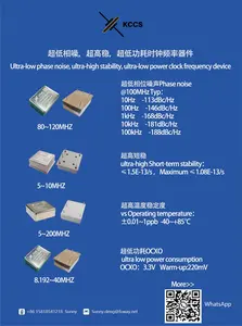 OCXO Crystal Oscillator KOT Series - KOT 27 Sine Wave / Square Ware 5.0 MHz~ 200.0MHz /3.3V 5V 12V