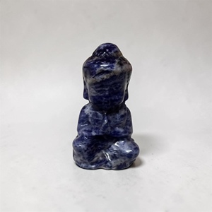 Buda Sonriente Tallado en Piedra Natural - Product Image 3