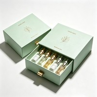 Boîte à parfum en carton de haute qualité, laminage mat, 2 ml, 3 ml, 5 ml, 10 ml, 20 ml, boîtes cadeaux pour flacons d'huile