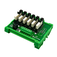 Hongkongfa — module de relais ultra-fin à 6 canaux, 6A PLC, carte d'amplification de la sortie d'un micro-ordinateur,