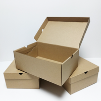 Boîtes en papier ondulé écologiques directes d'usine Conception pliable pour les cadeaux de parfum Boîte à chaussures Expédition Impression en relief
