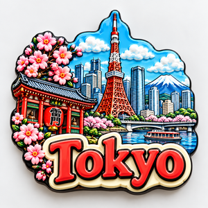 Wholesale Embossed Souvenir Magnet Decorative City Souvenir 3D Resin Fridge Magnet for Tourist Gift Shop - Product Image 1