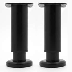 <span class=keywords><strong>Patas</strong></span> <span class=keywords><strong>de</strong></span> metal para muebles, altura ajustable telescópica negra, cama redonda, sofá, armario, pie, <span class=keywords><strong>mesa</strong></span> resistente, soporte <span class=keywords><strong>de</strong></span> Listón, <span class=keywords><strong>patas</strong></span> centrales - Product Image 2