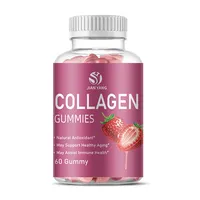 निजी लेबल थोक कोलेजन Gummies बाल Regrowth बहु सबसे अच्छा विटामिन सी ई पूरक त्वचा के लिए चिपचिपा नाखून
