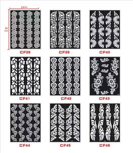 Afrique Offre Spéciale nouveau design pour tatouage main pied modèle Mehndi henné tatouage pochoir - Product Image 3