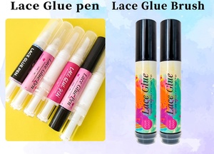 OEM Private Label clair <span class=keywords><strong>avant</strong></span> vendeur frontal dentelle ensemble de colle dissolvant perruque adhésif résistant à l'eau cheveux teinte <span class=keywords><strong>spray</strong></span> extensions perruques outil - Product Image 3