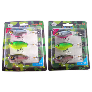 3 件套组合套装 9g 16g OEM 品质 水面鱼饵 旋转尾漂浮塑料仿生硬饵 - Product Image 6