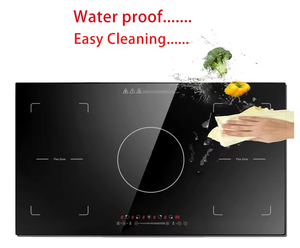 <span class=keywords><strong>Cocina</strong></span> comercial EMC CE RoHS GS Certificación 90cm Placa de <span class=keywords><strong>inducción</strong></span> <span class=keywords><strong>Cocina</strong></span> eléctrica incorporada Estufa de <span class=keywords><strong>inducción</strong></span> de 5 quemadores - Product Image 3