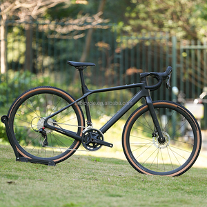 Bicicleta de Gravel 9.9kg 24 Velocidades 700c Fibra de Carbono Ligera con Frenos de Disco Hidráulicos y Eje para Todo Terreno para Adultos Gravel X (25 años) (rs-24s) - Product Image 1