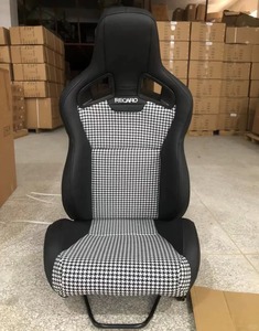 Sièges baquets OEM pour accessoires automobiles Bride Low Max, sièges baquets <span class=keywords><strong>Recaro</strong></span> originaux en tissu tricoté, siège de course en aluminium - Product Image 1