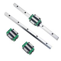 2 ensembles de rails de guidage linéaire carrés TRH20 L300mm + 4 blocs de glissière de chariot TRH20B Kit CNC