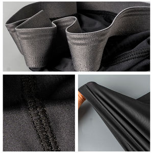 Fabricantes largo negro Etiqueta Privada banda elástica poliéster básico secado rápido deporte Fitness ropa interior Boxer para hombres de alta calidad - Product Image 4