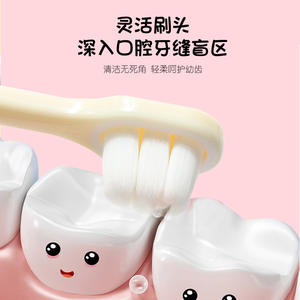 Cepillos de Dientes de Princesa Súper Suaves y Lindos al por Mayor para Niños de 3 a 12 Años, Cepillo de Dientes de Cerdas Suaves para Niñas - Product Image 4