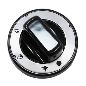 Manopola della valvola del <span class=keywords><strong>Gas</strong></span> <span class=keywords><strong>21S</strong></span>, stelo dell'inserto nero diametro 75mm 8mm - Product Image 3