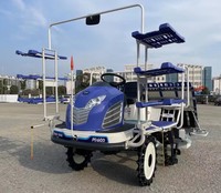Transplanteur de riz TONGYANG PD60D à 6 rangs, machine à transplanter de riz à vitesse accrue