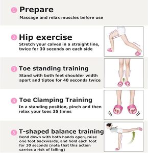 Vòm huấn luyện viên chân strengthener tone glutes căng bê align chân bunion Corrector Toe Spacer hip AB Enhancer - Product Image 6