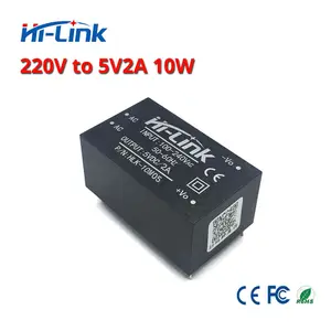 Đầu vào 220V đầu ra 5V 2A 10W đường dây điện truyền thông mô-đun HLK-10M05 AC để DC 5V 10W 2A bước xuống Mini mô-đun cung cấp điện