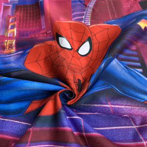 Ensembles de literie de dessin animé sensation de main douce de grande qualité drap de <span class=keywords><strong>lit</strong></span> <span class=keywords><strong>tissu</strong></span> dispersé imprimé 100 polyester <span class=keywords><strong>tissu</strong></span> - Product Image 3