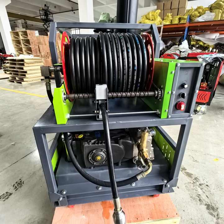 High-Pressure 2900psi 135LPM Large Flow Water Jet Blaster Remote ...