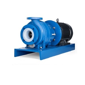 Bomba de Transferencia de Productos Químicos Thompson de Grado Industrial, Diseño Motorizado Azul, Fabricada en Alemania - Product Image 1