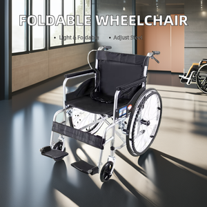 Forniture per terapia riabilitativa per sedia a rotelle manuale su misura in lega di alluminio regolabile leggera portatile - Product Image 6