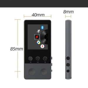 Reproductor MP3 MP4 de 1.8 Pulgadas con Botones, Reproductor de Música Deportivo de Alta Fidelidad sin Pérdidas con Altavoz Integrado - Product Image 2
