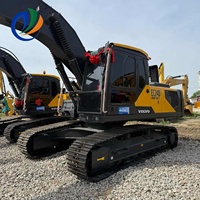 Excavatrice sur chenilles Volvo EC240 d'occasion, 24 tonnes, faible nombre d'heures de travail, pour la construction routière