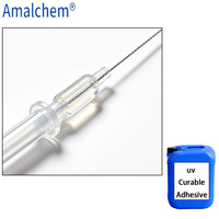 Adhesivo de Curado UV Rígido y Flexible AA14A con Termoplasticidad para Andamios Médicos