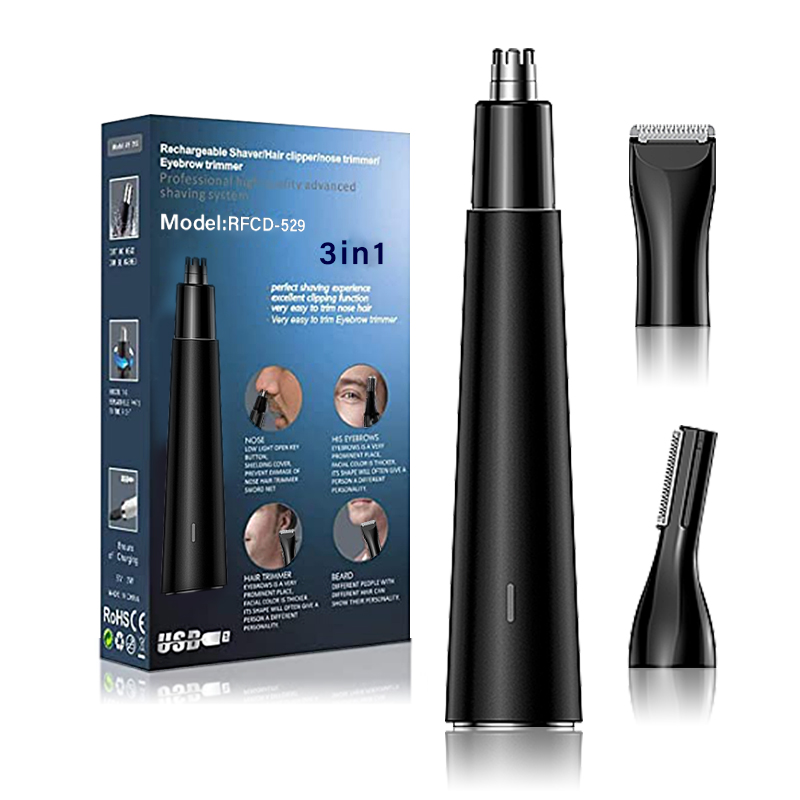 New Design Nose Hair Trimmer OEM Customized Nose Trimmer Usb Portable Rechargeable