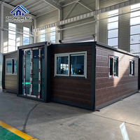 Casa Contenedor Modular Prefabricada Moderna de 20 pies, Expandible, Plegable, Portátil, de Lujo, para Oficina, Vivienda, Villa, Kiosco