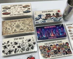 Venta al por Mayor de Calcomanías Personalizadas de Anime y Dibujos Animados, Resistentes al Agua, de Material PET, 16oz 20oz, con Protección UV, para Vasos, Tazas y Globos de Nieve - Product Image 3