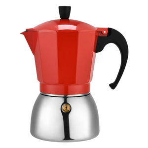 Cafetière Moka Octogonale en Aluminium Compatible avec les Plaques à Induction, Design Minimaliste, pour Usage Domestique - Product Image 5