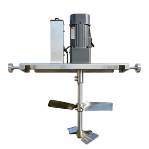 Agitateur électrique de qualité alimentaire pour sauces, monté sur réservoir, pour la production de liquides et de pâtes, destiné à la fabrication de condiments - Product Image 2