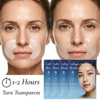 Patchs anti-âge au collagène OEM pour les rides du sourire, raffermissants et hydratants, réduction instantanée des rides, masque en gel soluble