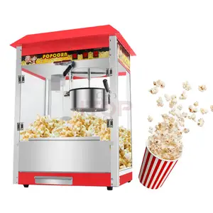 Penjualan Laris Meja Teratas Komersial Pembuat Popcorn Listrik Meja Umur Panjang Mesin Caramel Popcorn Industri Harga