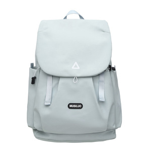 MUSILUO Outdoor <b>Backpack</b> Lightweight Breathable Unisex Laptop Bag For Travel College Student Gray - Product Image 4