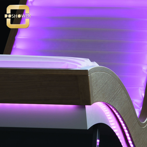 Ensemble de housse de chaise longue de canapé violet avec des lignes fascinantes paquet pour fournisseur unique de chaise longue de plage - Product Image 4