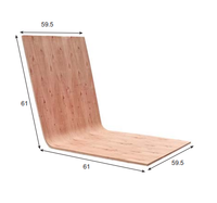 Chaise de bureau au design industriel, vente directe usine, accessoires en bois pour la maison, le bureau et le salon, en contreplaqué, pour grossistes