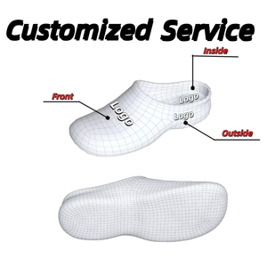 Chaussons de salle de bain en EVA personnalisés avec logo, pour hommes et femmes, à semelles épaisses, pour usage intérieur - Anti-fuite, séchage rapide, chaussons frais pour la douche - Product Image 4