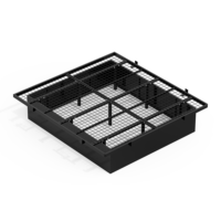 Cadre de lit King Size, mobilier d'hôtel, cadre de lit Queen, sommier double King Size, ensembles de lit pour chambre à coucher, cadre de lit en métal pour motel